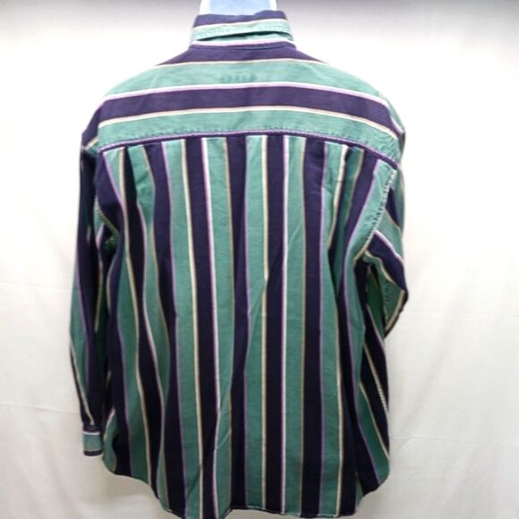 Members Only 80s Vintage XL 100% Cotton Casual Button Down Shirt Men's XL..... - Picture 3 of 10